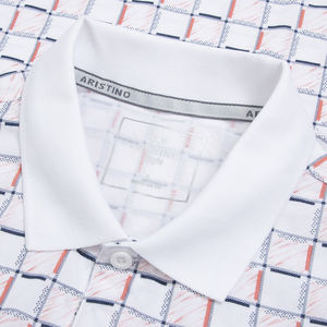 Aristino algodón Regular Fit hombres para camisa APS074S3 Smart Casual estampado manga corta venta al por mayor precio caliente - Product Image 6