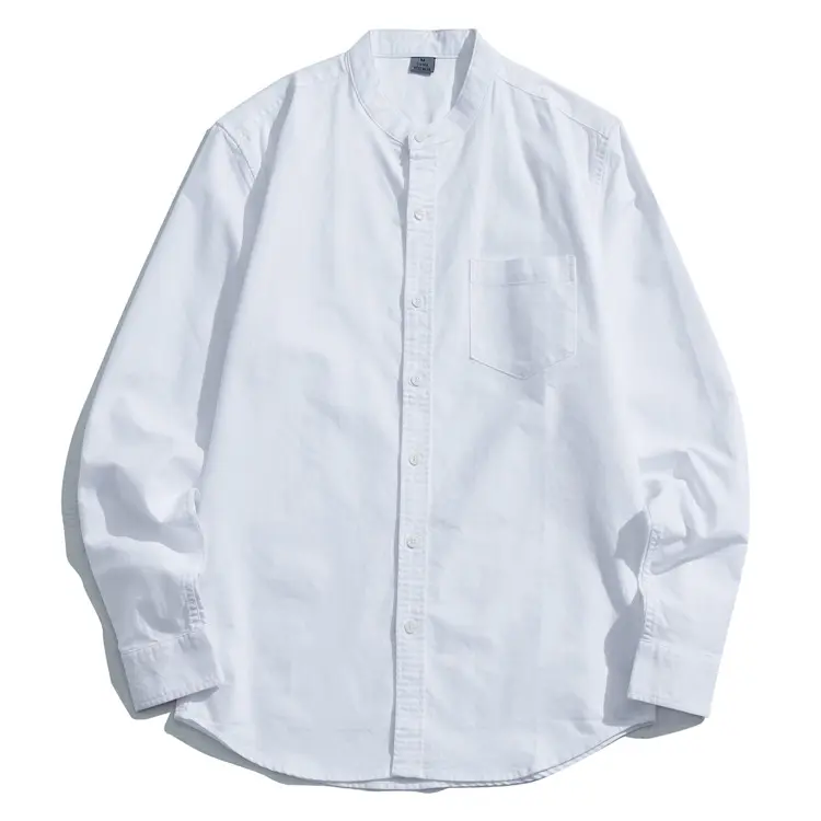2024 봄 빈티지 아메리칸 긴팔 코튼 느슨한 버튼 다운 셔츠 여성 캐주얼 셔츠