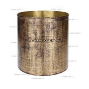 Flower Designer Gold Polished Metallic Luxury Waste Bin High Demanded Most Selling Home Commercial Use Trash Can For Office Cafe - Product Image 6