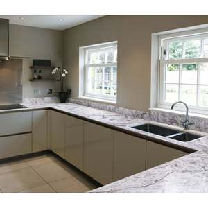 Unionstone Fusion White Sintered <b>Stone</b> Waterproof Modern Design Wall Application Big Slab Product - Product Image 6