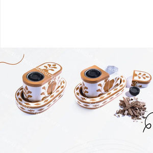 Pequeña estufa de incienso de resina, artesanías para religiosa, elegante, Mubkhar, decoración de lujo para el hogar y el Hotel, regalos al por mayor, Eid jengibre perfumado - Product Image 6