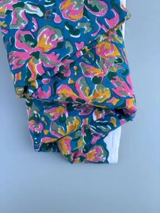 Vêtements de bébé en coton rose léger fait à la main Vintage inspiré de l'agriculture balançoire Styles tentures murales et coussins utilisation de la robe - Product Image 2