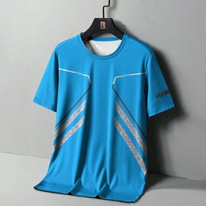 T-shirt à manches longues imprimé dans le dos Pull ample décontracté à col rond pour hommes Printemps et automne 60's Street-Style Tops - Product Image 3