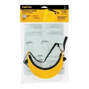 8-Unit monouso in policarbonato visiera scatola protezione industriale e personale copertura del viso - Product Image 3