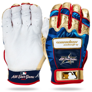 ถุงมือตีเบสบอลรัดข้อเท้ายาวถุงมือ100% หนัง cabretta ดีไซน์พิเศษ - Product Image 2