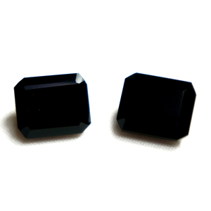 Dernière collection 100% de pierres précieuses en forme d'octogone de coupe à facettes en onyx noir naturel faites à la main pour la fabrication de bijoux Wow - Product Image 5