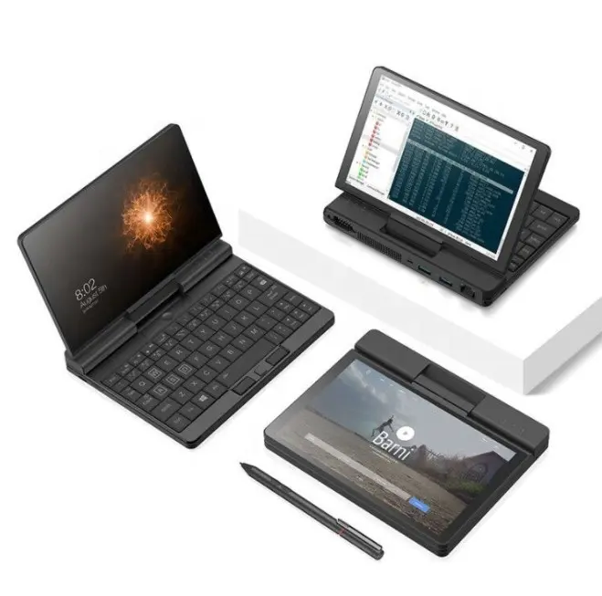 แล็ปท็อปมือถือพ็อกเก็ตแบบพกพามินิแล็ปท็อป7นิ้ว8in กระเป๋าคอมพิวเตอร์สำหรับ ONE-NETBOOK