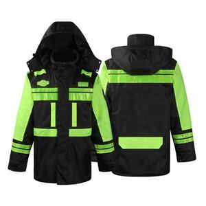 Vêtements de travail en gros, fournisseur d'uniformes robustes, directement de l'usine, faible MOQ, vêtements de sécurité, veste et pantalon réfléchissants haute visibilité - Product Image 1