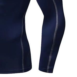Custom Print Compression Shirt for <b>Men</b> Workout Long Sleeve T Shirts Athletic Dry Quickly Muscle Tops <b>Base</b> <b>Layer</b> - Product Image 6
