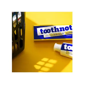 (सैनिक अरबों) मॉइस्चराइजिंग चिकित्सा टूथपेस्ट तुलसी नींबू 100g साफ टूथपेस्ट अच्छी तरह से बनाया ओरल केयर उत्पादों