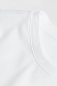 100% algodón transpirable fábrica promocional camiseta al por mayor bajo MOQ personalizado su propio logotipo bordado camiseta para hombre - Product Image 4