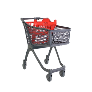 Carrito de Supermercado de Alta Calidad, Estilo Americano, Resistente, Superplegable, con Plataforma Impermeable y Estructura de Malla - Product Image 5