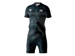 Conjuntos de ropa de fútbol transpirable y sostenible para hombre de talla personalizada al por mayor - Product Image 3