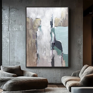 Tùy Biến Trang Trí Nội Thất Tay Sơn Vải Nghệ Thuật Hiện Đại Tác Phẩm Nghệ Thuật Lớn Bức Tranh Trừu Tượng - Product Image 2