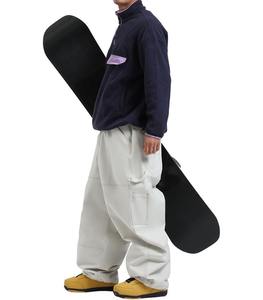 Pantalones de Esquí Personalizados OEM, Resistentes al Viento, Talla Grande, Holgados, con Cierre de Cremallera, Pantalones de Snowboard - Product Image 5