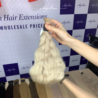 Estensioni di Capelli Umani Vergini Afro Kinky Neri Naturali Vietnamiti Premium 2025 per Trecce e Dreadlock, Senza Grovigli e Senza Perdita di Capelli