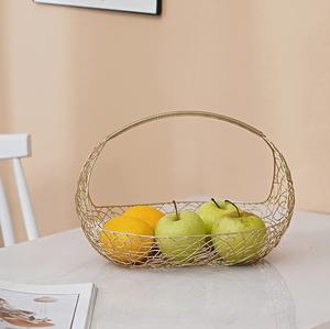 Cesta de fruta de Metal de mesa, cuenco decorativo Premium para comedor, cocina, encimera, elegante, duradero, para el hogar - Product Image 3