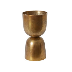 2025 Ensemble de 2 Vase à fleurs en métal fini antique en laiton Accessoires décoratifs pour la maison de luxe Vase et Pots - Product Image 2