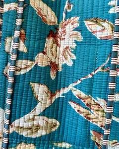 Sac fourre-tout matelassé écologique en coton 100% ATITHI ART avec fermeture à glissière et option de logo personnalisé pour femmes - Product Image 2