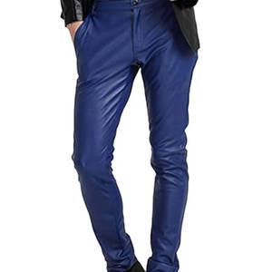 Servicios OEM, Pantalones de Cuero Casuales Ligeros de Último Estilo, Diseño Personalizado de Alta Calidad, Logotipo Personalizado, Corte Recto, Precio Bajo - Product Image 1