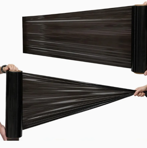 Film d'emballage de palette de barrière de rouleau d'emballage de PVC extensible du fabricant avec l'extensibilité pour l'emballage de sac de fermeture éclair de gelée - Product Image 5