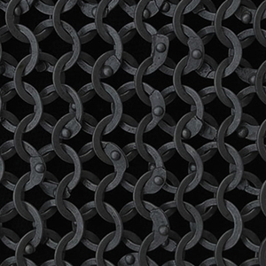 Cotte de mailles médiévale Hauberk à manches longues Haubergeon en acier doux plat riveté avec rondelle anneaux armure historique Cosplay chemise - Product Image 4