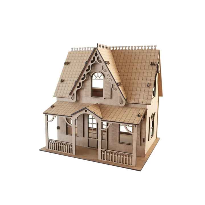 Wooden Puzzle, 3d Wooden Puzzle Anne Shirley House Puzzle, 64 Pieces