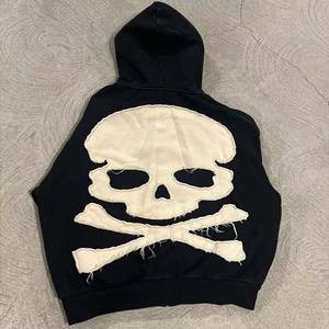 ชุดวอร์มผ้าฝ้ายมีฮู้ดสำหรับผู้ชายชุดวอร์มมีซิปรูดไซส์ใหญ่พิเศษสำหรับฤดูหนาวขายส่ง - Product Image 6