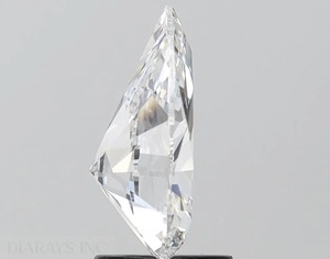 กล้องส่องเพชร5.00 CT Pear CUT IGI ได้รับการรับรอง E-Color Filled Lab ที่ปลูกด้วยเพชรที่มีความคมชัด VVS-VS - Product Image 4
