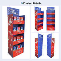 Exhibidores de Cartón Personalizados para Regalos de Navidad, Soluciones FSDU y POS para Puntos de Venta, para una Merchandising de Alto Impacto