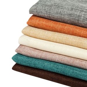 Tela de sofá importante tapicería tipo Lino aspecto 1 dólar sensación suave muestra gratis - Product Image 4