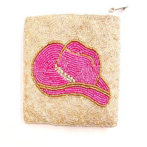 Pochettes à monnaie perlées 2024 à la mode vente chaude à la main graine perlée Mini pochette à monnaie organisateur polyvalent pour femmes filles enfants - Product Image 2