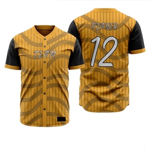 Uniformes de Béisbol y Sóftbol Ligeros de la Mejor Calidad para Hombre y Mujer, con Logotipo Personalizado Impreso, Tallas Grandes, 100% Poliéster - Product Image 3
