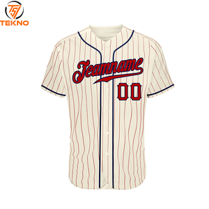 100% poliéster/Spandex hecho camisetas de béisbol Jersey Color blanco proveedor de Pakistán ropa deportiva Jersey con logotipo personalizado - Product Image 1