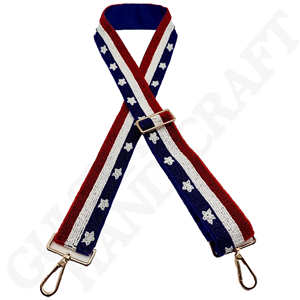 CHIEFS Beaded Purse Correa Kansas City Chiefs Bolso ajustable Cadena Oro rojo Rhinestone Game Day Accesorio Inspirado Fan Gift - Product Image 4