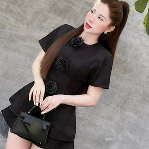 ชุดเสื้อผ้าแฟชั่นสองชิ้นสำหรับผู้หญิงชุดเสื้อผ้าแฟชั่นสตรีแบบลำลองซักได้ออกแบบได้ตามต้องการ - Product Image 2