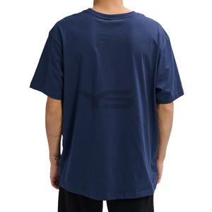 เสื้อยืดวินเทจของผู้ชายเสื้อเจอร์ซีย์โอเวอร์ไซส์แขนสั้นระบายอากาศได้ดีขนาดพิเศษ - Product Image 4