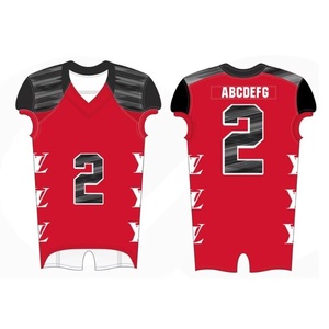 Vente en gros de service OEM de maillots de football américain unisexes, uniformes de sport de haute qualité, sublimation personnalisée, nouveau style, à vendre - Product Image 5