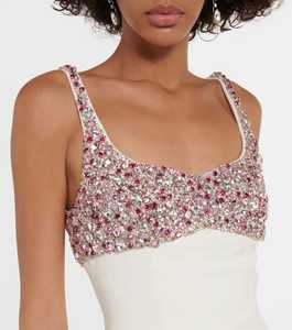 Robe de soirée moderne sans manches en spandex pour adultes, robe décontractée pour club et soirée, robe de soirée pour la fête et la soirée - Product Image 2