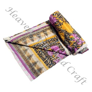Kantha <b>Quilt</b> Gudari Kantha <b>Quilt</b> Gudari Hot Selling Wholesale Gold Supplier GD2284 <b>Handmade</b> Kantha <b>Quilt</b> Cotton Printed Indian - Product Image 2