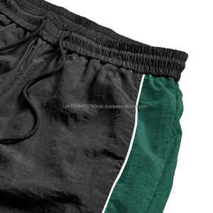 กางเกงวอร์มผู้ชายคุณภาพสูง แบบสปอร์ต ทรงแบ็กกี้ ผ้าไนลอนกันยับ ระบายอากาศได้ดี พร้อมเชือกผูกเอวแบบยืดหยุ่น - Product Image 2
