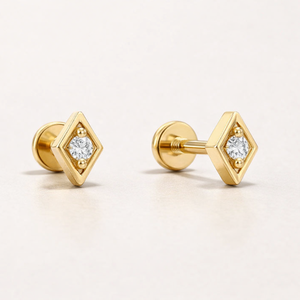 ต่างหูเพชรทรงว่าว - Product Image 6