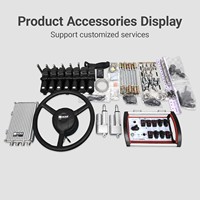 Télécommande hydraulique sans fil industrielle NOMI NMBZ-003, commande au volant, 10 joysticks, étanche, OEM ODM pour camion-citerne