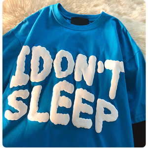 Camiseta Ligera de Alta Calidad, Camiseta de Algodón Grueso Personalizada, Ropa Urbana Informal para Hombre, Camisetas con Estampado de Algodón - Product Image 4