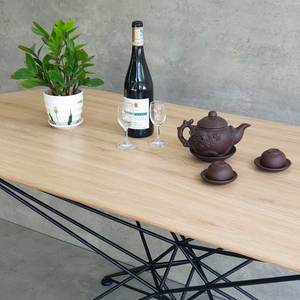 Stable & Assembled <b>Extendable</b> Artistic Iron Leg Oval <b>Dining</b> <b>Table</b> 160x70cm Sintered Stone BA68156 - Product Image 6