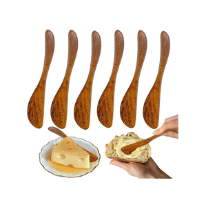 Durable Quality Wooden Butter Knife Set <b>for</b> Dining Table Use Looking Good Product and Hot Sale Product - Product Image 6