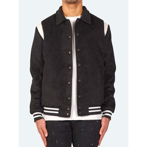 Custom Varsity Jacket Regular Unisex Manufacturer Solid Custom Color Varsity Warm Street Wear for Unisex - Product Image 5