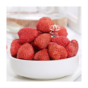 Fraises lyophilisées douces et croquantes Fraises lyophilisées au lotus bleu Offre Spéciale aimées par tous les âges - Product Image 1