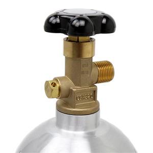 Cilindro de CO2 para bebidas, 20 lb (11.3 kg), botella de gas de aluminio para dispensador de cerveza Kegerator. - Product Image 5