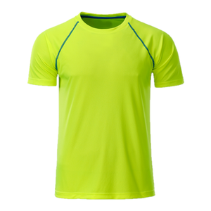 Ropa Deportiva de manga corta con cuello redondo para hombre, ropa de alta calidad con estampado de logotipo personalizado, 140-180 GSM, hecha a mano, prendas de vestir tejidas a mano - Product Image 3